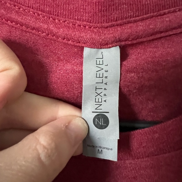 Burgundy Cat Women’s Tee - “Sorry I Can’t I Have Plans With My Cat” - Picture 3 of 3